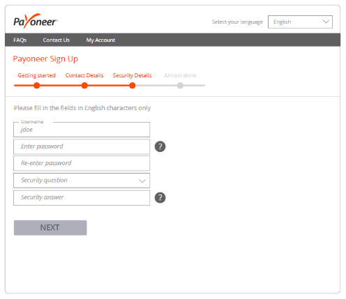 How to Create a Payoneer Account: A Step-by-Step Guide Providing Additional Information